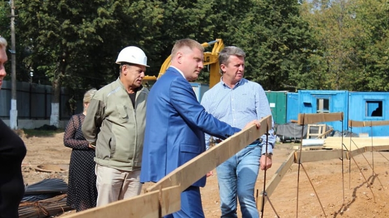 Строители приступили к нулевому циклу работ по возведению нового Дома культуры
