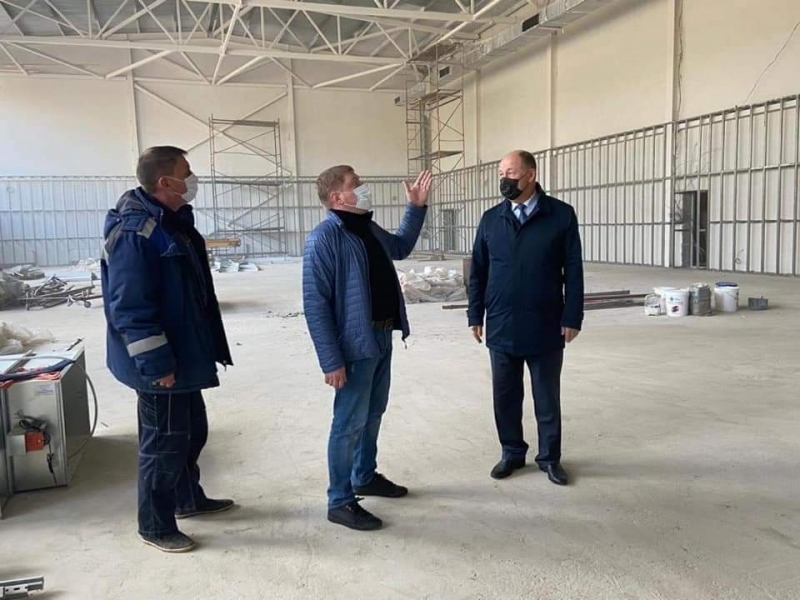ФОК в Молодёжном планируется сдать к концу 2020 года