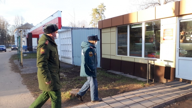 Патруль вышел на улицы Молодёжного