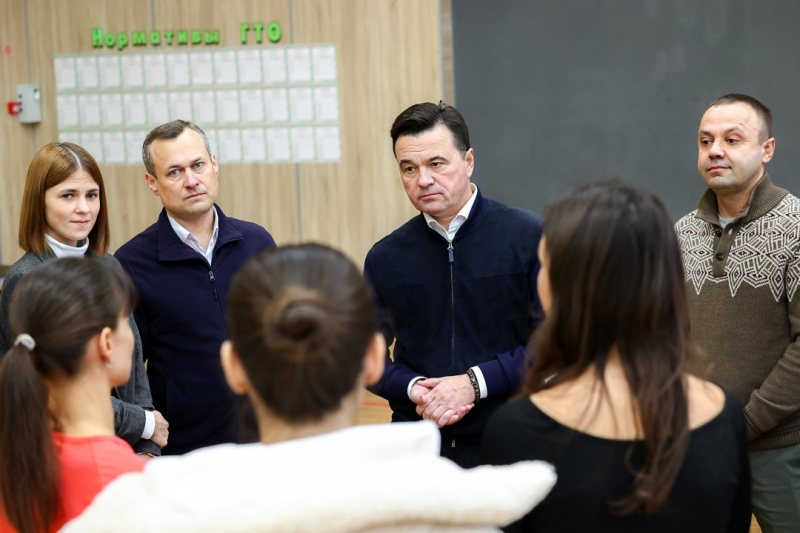 Андрей Воробьев проверил в Молодежном работу ФОКа