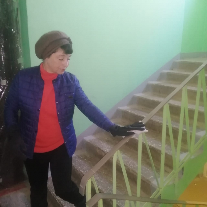 Создан оперативный штаб для контроля за дезинфекцией подъездов 