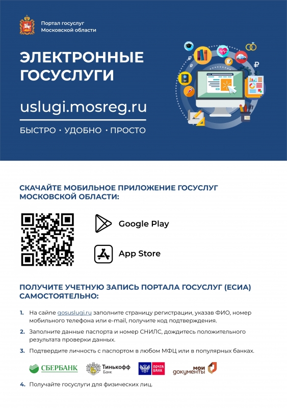 ЭЛЕКТРОННЫЕ ГОСУСЛУГИ 