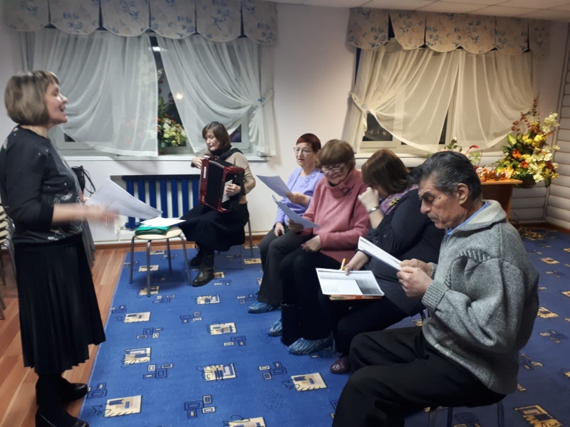 Занятия по основам пения состоялись в Молодёжном