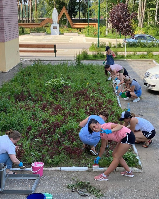 В городском округе Молодёжный состоялся субботник 