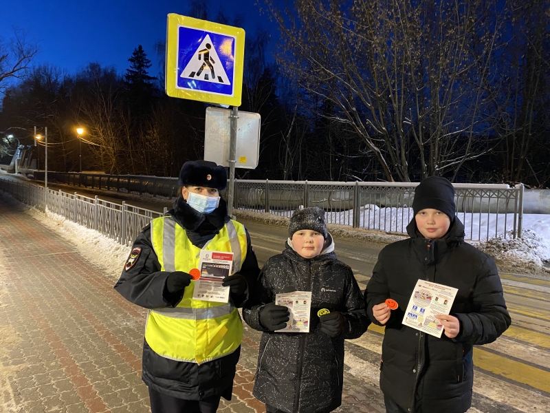 Госавтоинспекция подвела итоги проведения  оперативно - профилактического мероприятия  «Пешеходный переход» в декабре 2021 года
