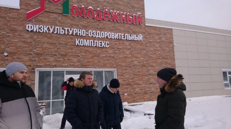Строительство нового ФОКа в Молодежном завершено