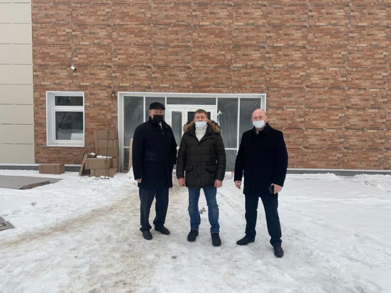   Строительство ФОКа в Молодёжном завершается