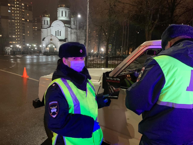Госавтоинспекция провела оперативно – профилактическое мероприятие «Нетрезвый водитель»