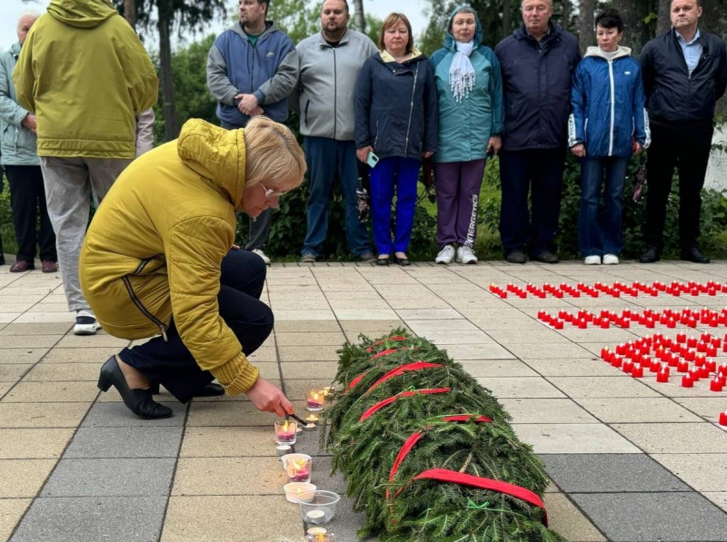 Молодёжный присоединился к Всероссийской акции «Свеча памяти»