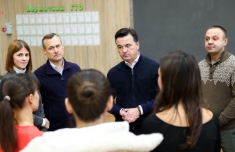 Андрей Воробьев проверил в Молодежном работу ФОКа