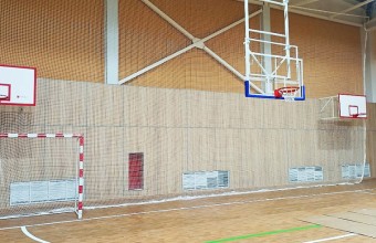 Роман Кузьменко осмотрел основной спортивный зал в новом ФОКе