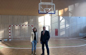 Завершаются клининговые работы в новом ФОКе Молодёжного