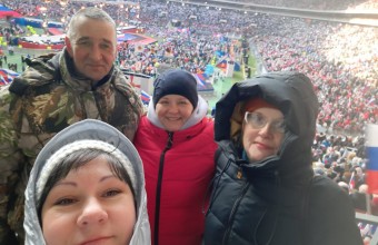 Молодёжный принял участие в митинге-концерте «Слава защитникам Отечества»