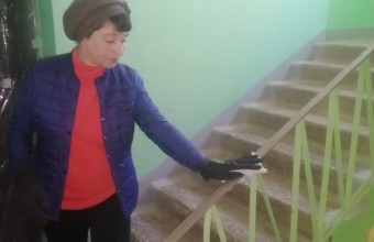Создан оперативный штаб для контроля за дезинфекцией подъездов 