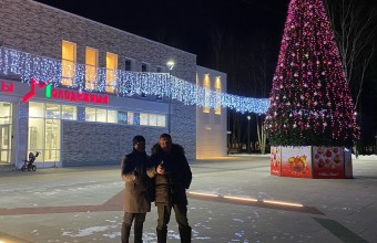 Завершено праздничное новогоднее оформление территории ЗАТО Молодёжный