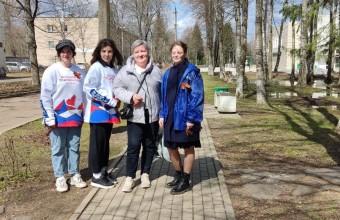 Всероссийская акция - «Георгиевская  ленточка» в Молодёжном
