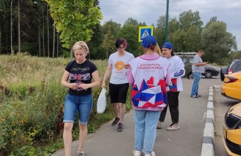Патриотическая акция по распространению лент 