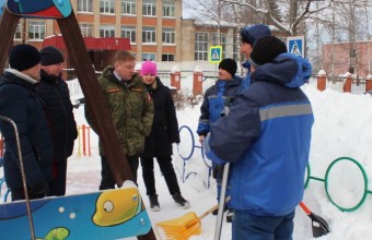  Виктор Юткин проверил благоустройство территории ЗАТО