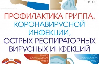 Профилактика гриппа и коронавирусной инфекции