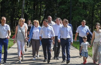 Андрей Воробьев с рабочим визитом посетил городской округ Дубна