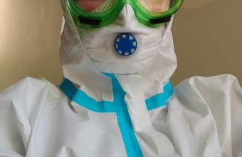 Светлана Широкова стала добровольным сотрудником в новом инфекционном госпитале