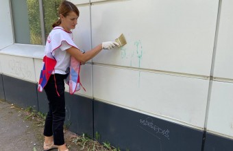 Акция-рейд по выявлению и закрашиванию надписей