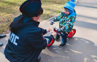Госавтоинспекция провела пропагандистское мероприятие «Пешеход-пешеходный переход» май 2022